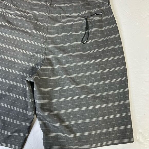 quiksilver amphibians 34 swimtrunks gray/green - Picture 3 of 9